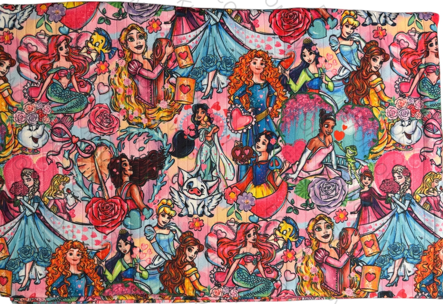 Princess ribbed knit fabric - clothes (multiple options)