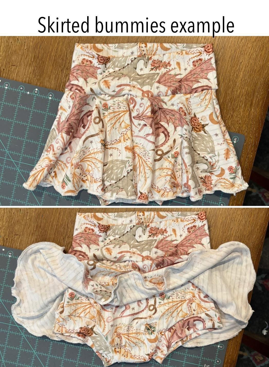 *Custom SKIRTED Bummies - READ DESCRIPTION