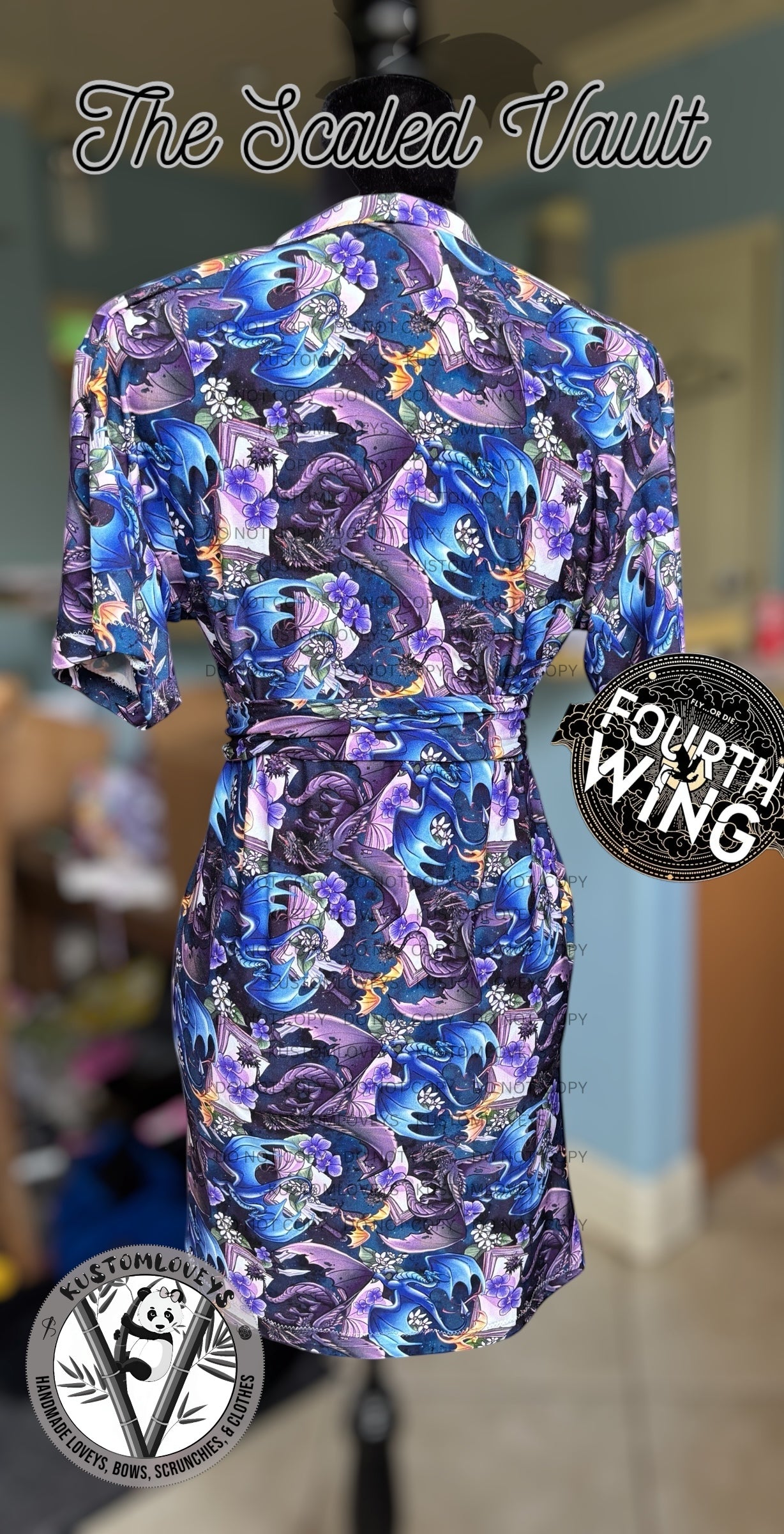 RTS Dragon Adult Dress small
