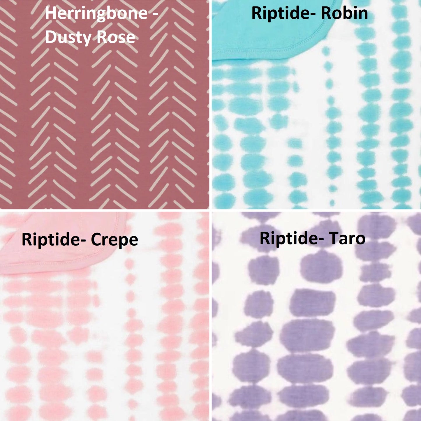Scrunchies: Kyte Baby Prints SETS