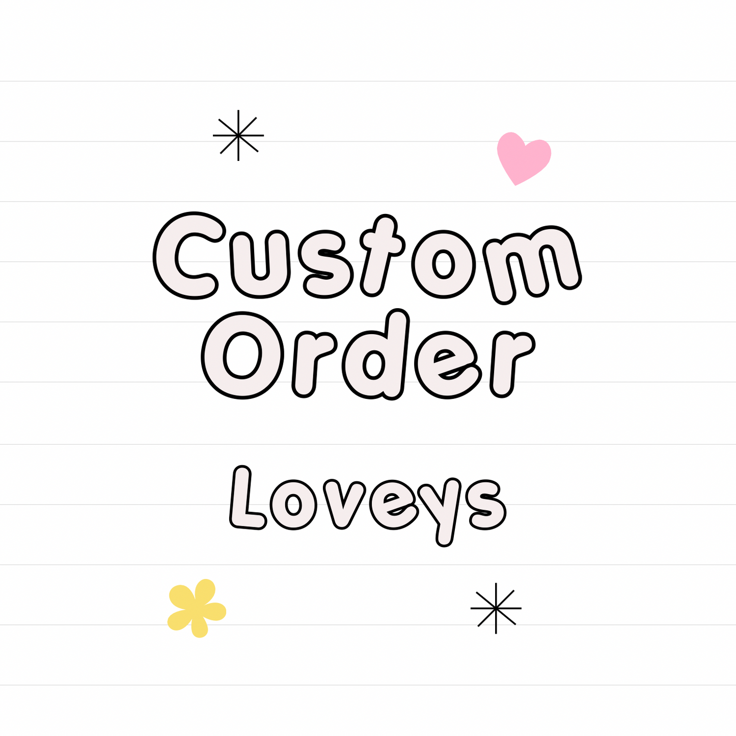 *Custom Lovey - read description