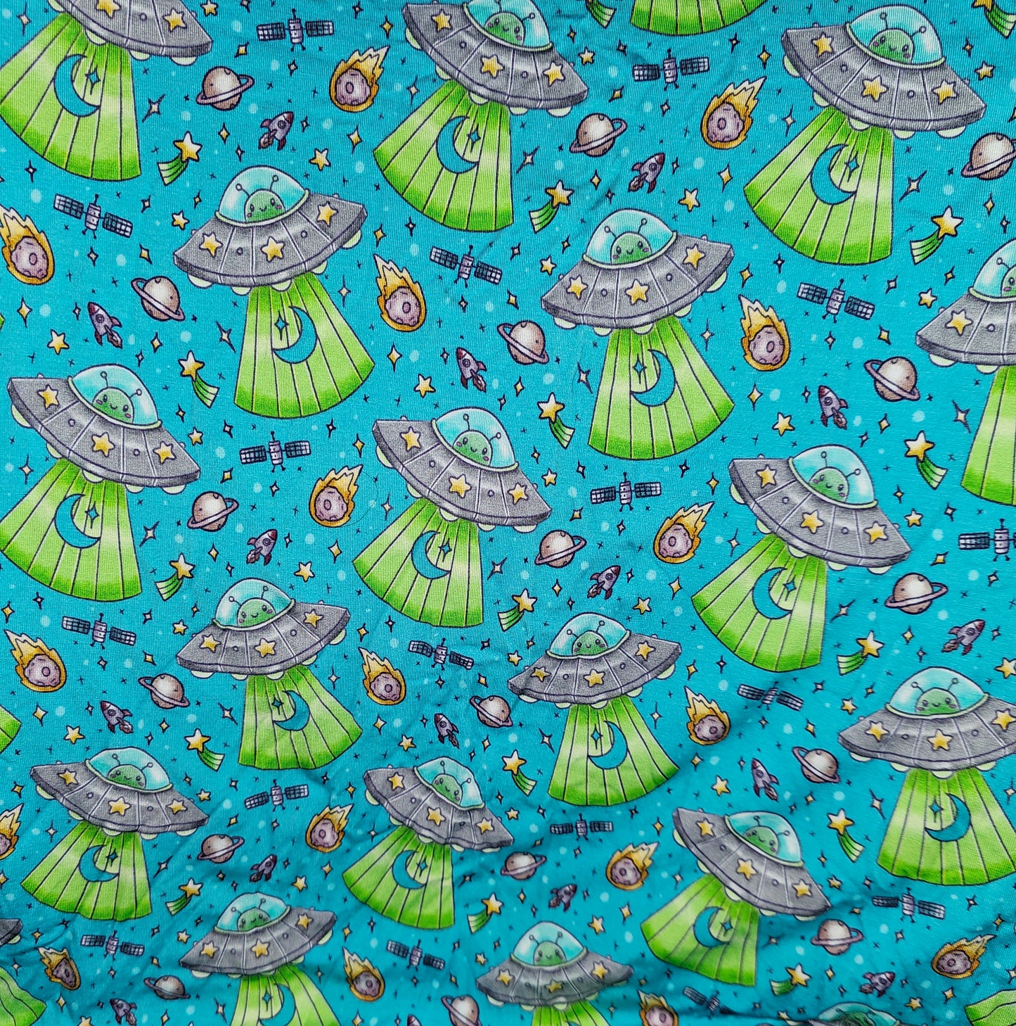 UFO (blue) Biker Shorts