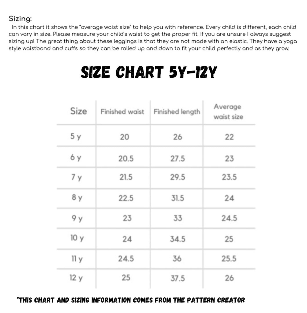 RTS Halloween Blue-Dog leggings 5Y