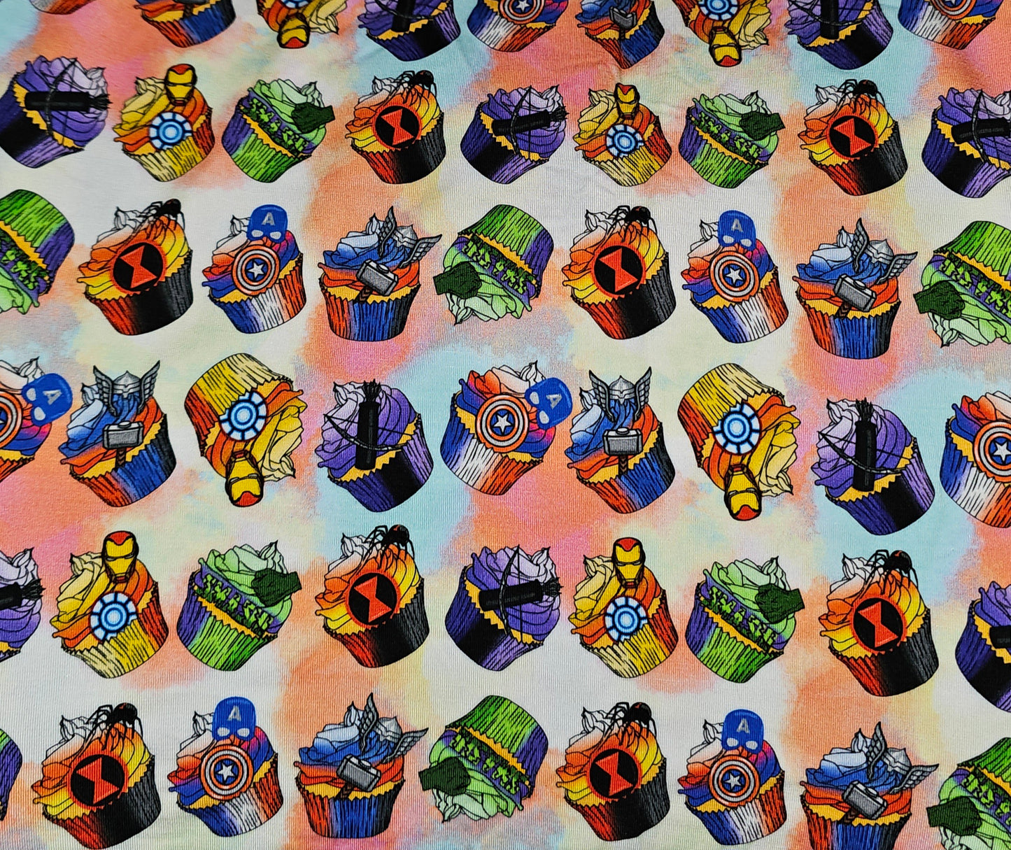 Superhero Cupcakes Crinkle Teether