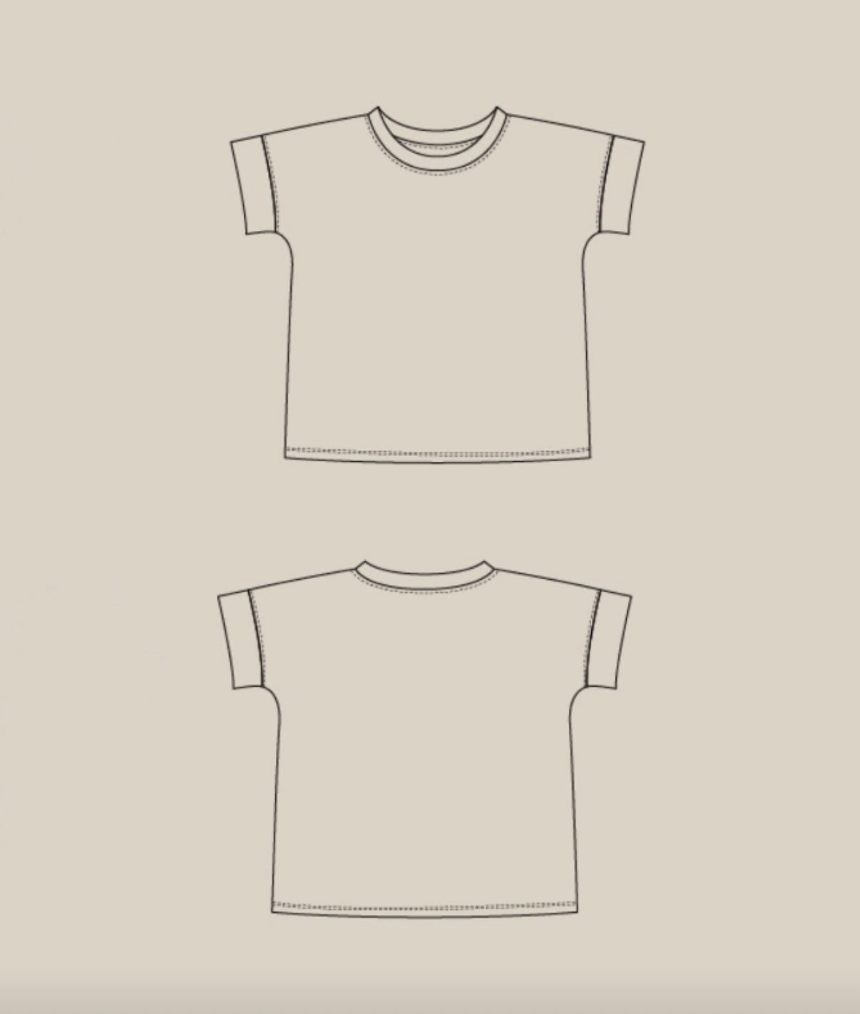 *Custom Boxy Tee- read description