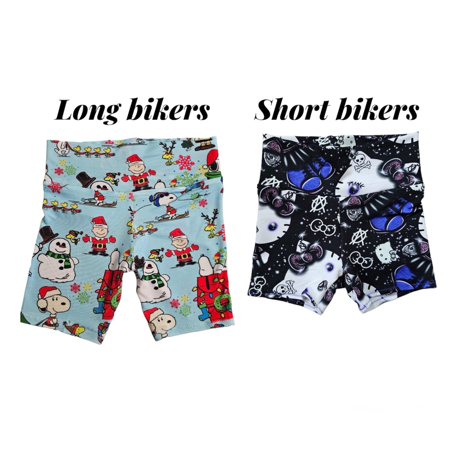 Peeps Biker Shorts