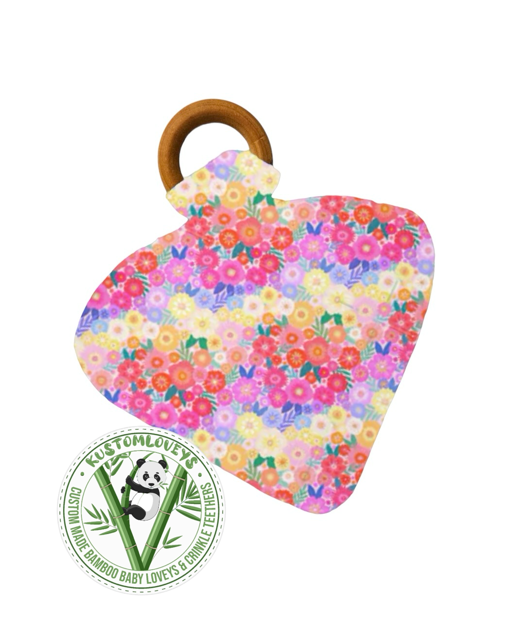 Little Sleepies Rainbow Bloom Custom Lovey