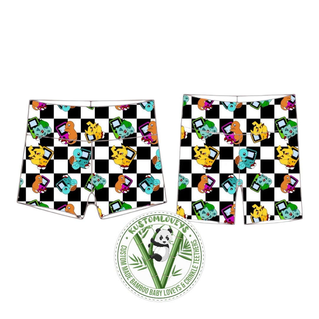 Pocket Monsters Biker Shorts *bamboo french terry