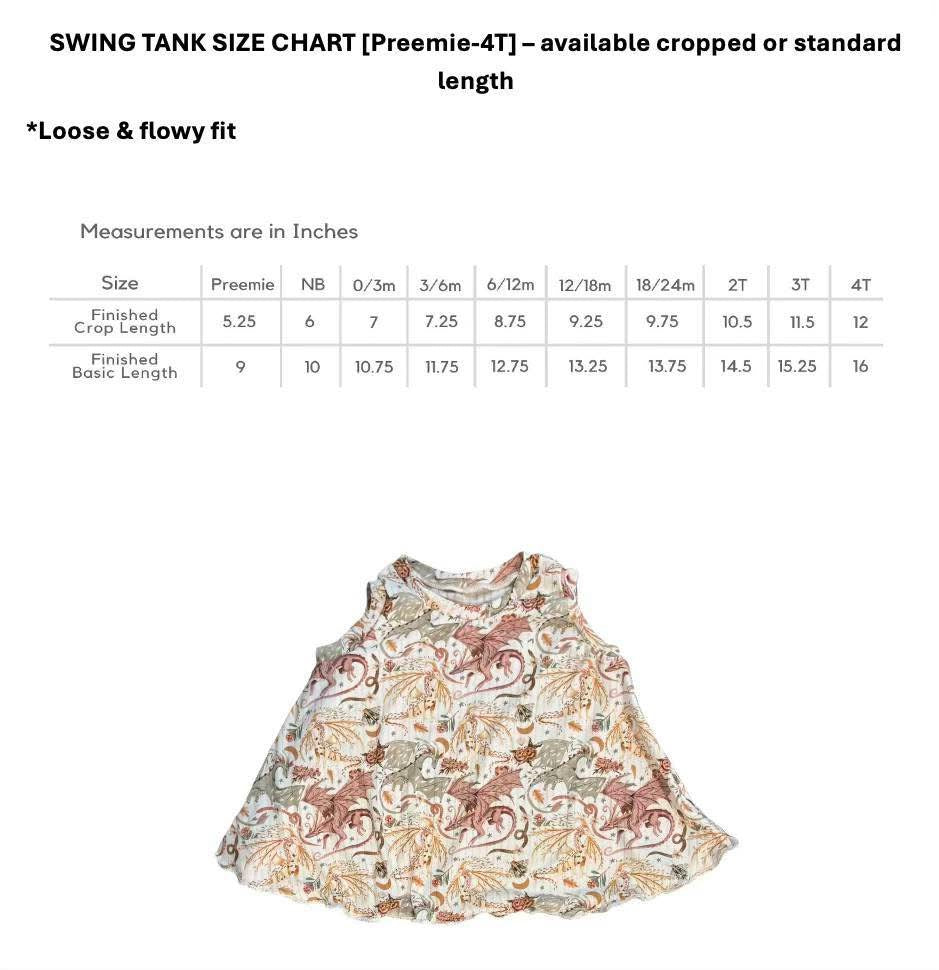 *Custom Swing Tank Top- read description