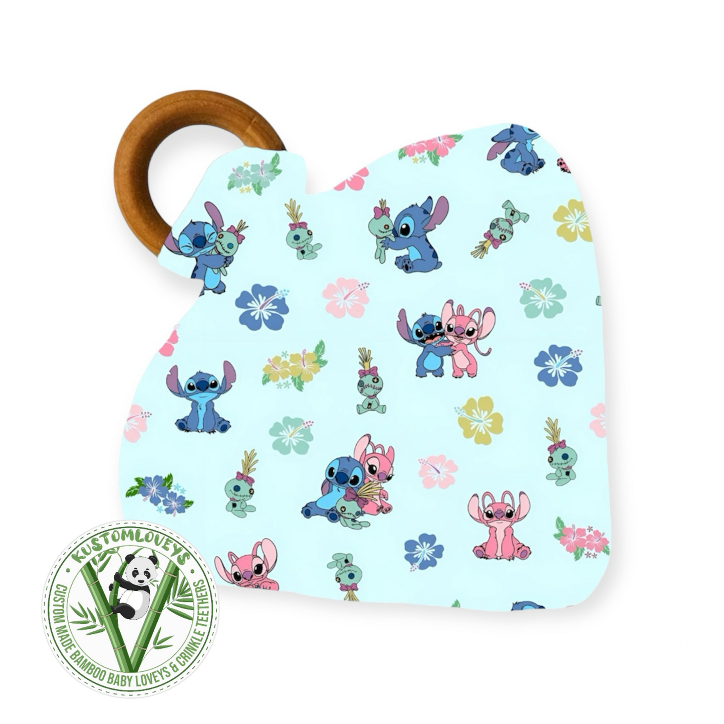 Ohana Means Family in light blue lovey VIP