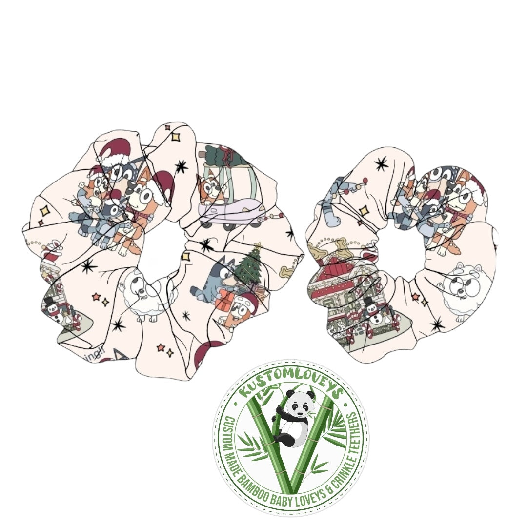 Scrunchies: Christmas Prints