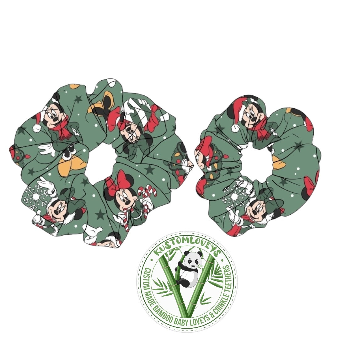 Scrunchies: Christmas Prints