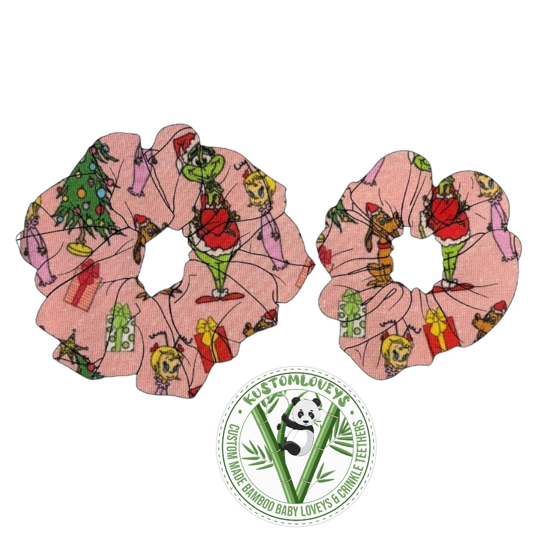 Scrunchies: Christmas Prints