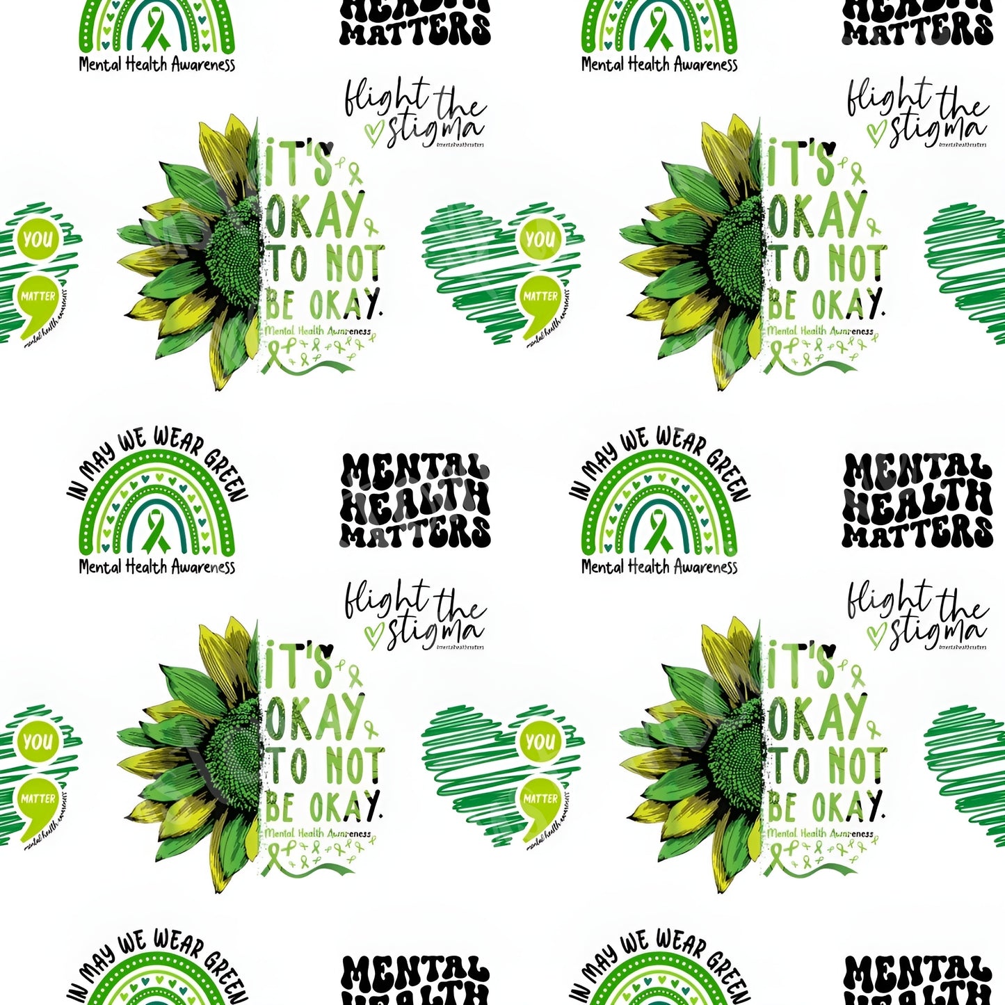 Mental Health Awareness: Lovey (white background)
