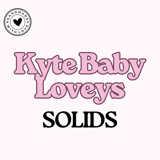 LOVEYS: Kyte Baby SOLIDS