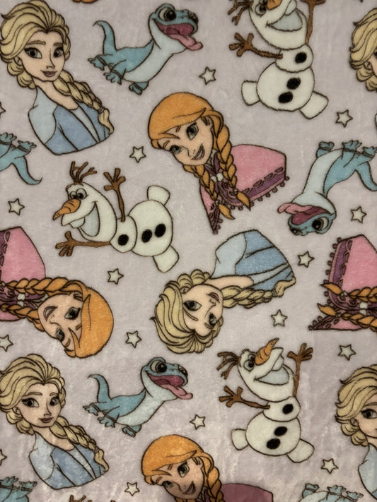 In-Stock Large Minky Blanket Ice Sisters