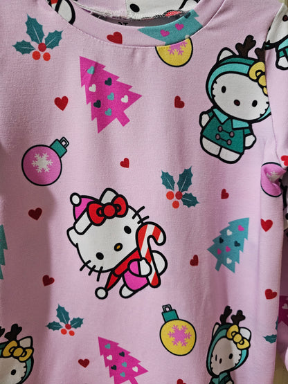 RTS Christmas Kitty Crewneck 3T