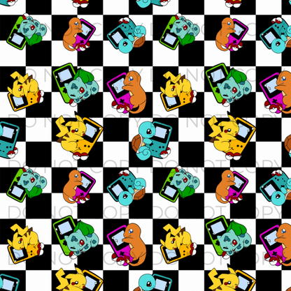 Pocket Monsters Bummies *bamboo french terry