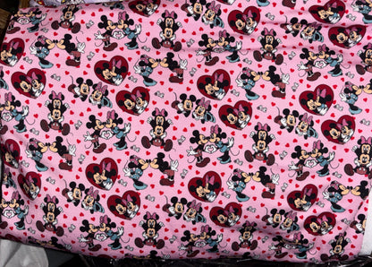 Valentine Mouse Bummies- bamboo French terry