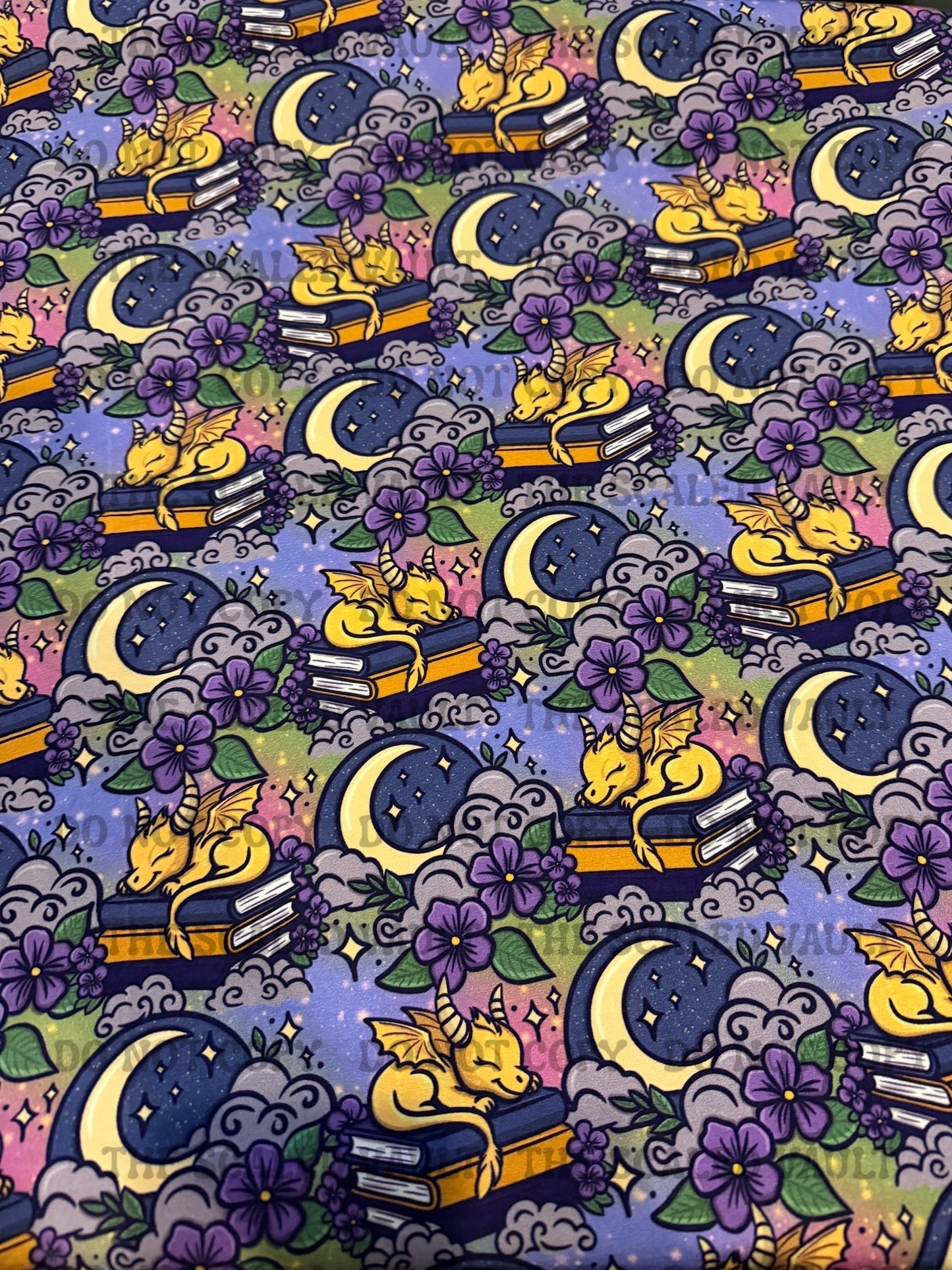 Book Dragon bamboo fabric - clothes (multiple options)