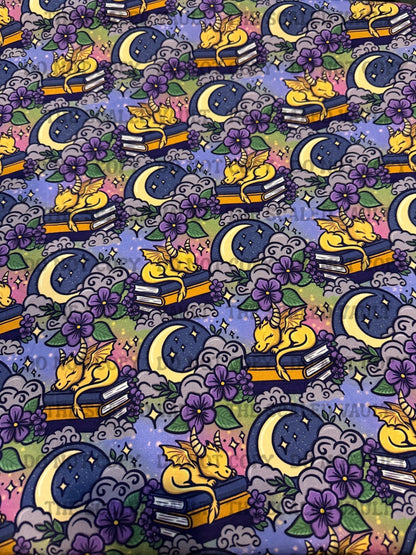 Book Dragon bamboo fabric - clothes (multiple options)