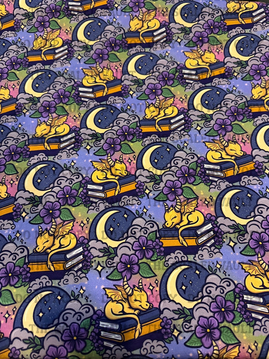 Book Dragon bamboo fabric - clothes (multiple options)