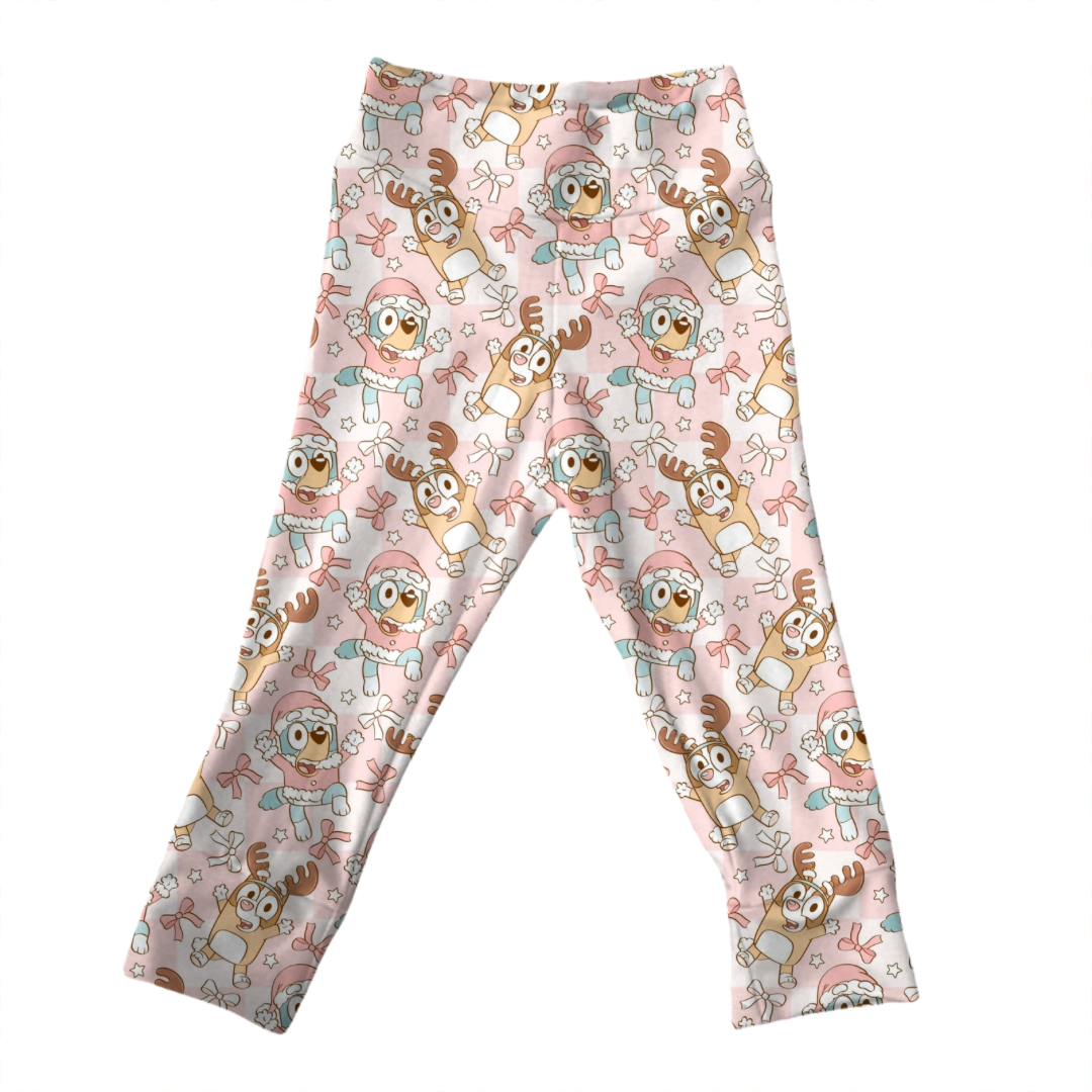 Pink Dog Sisters Leggings