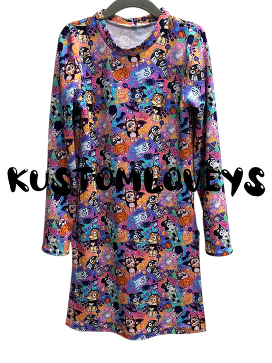 Rts Halloween split tunic dress size 5