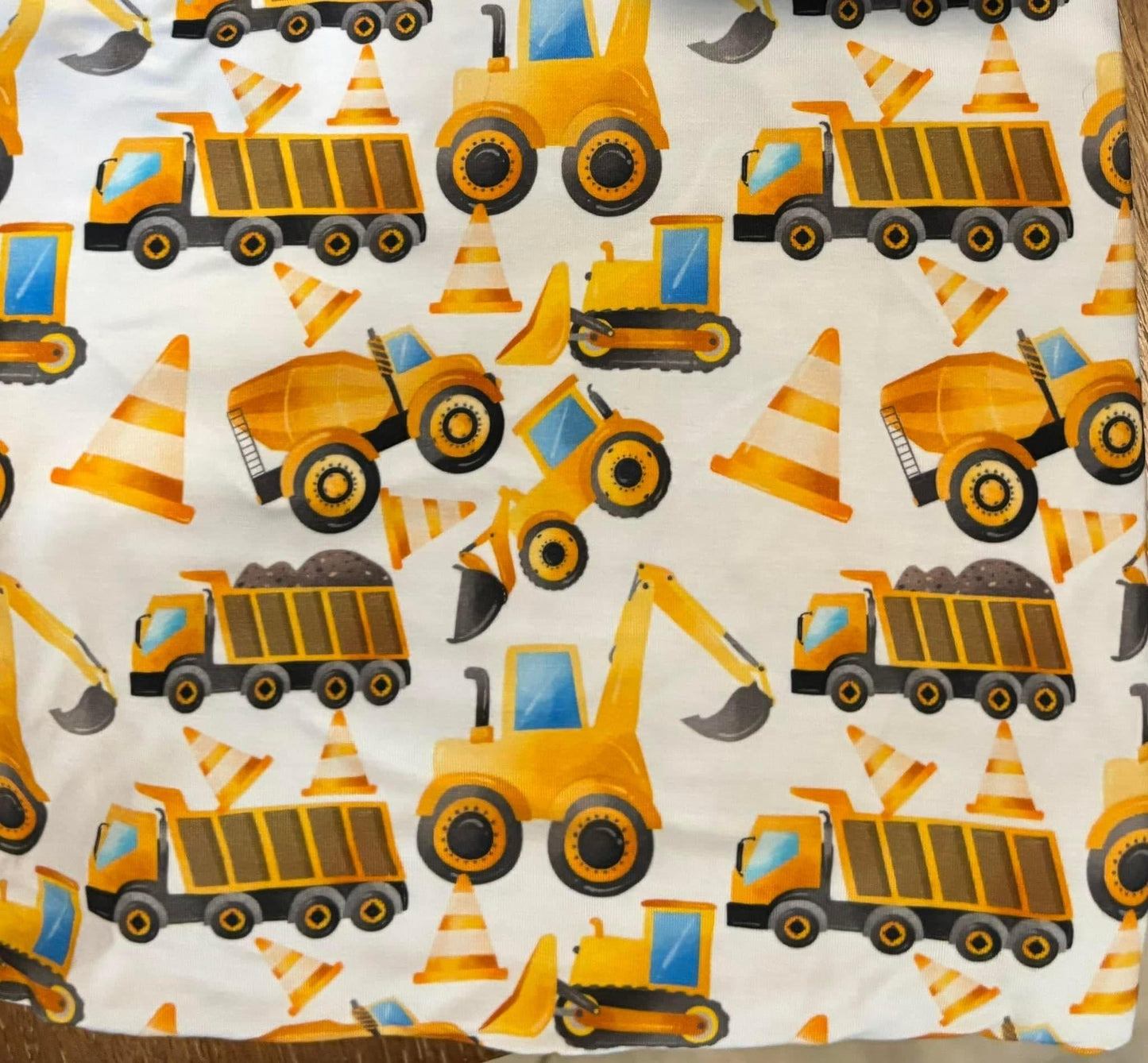 Construction Vehicles Biker Shorts