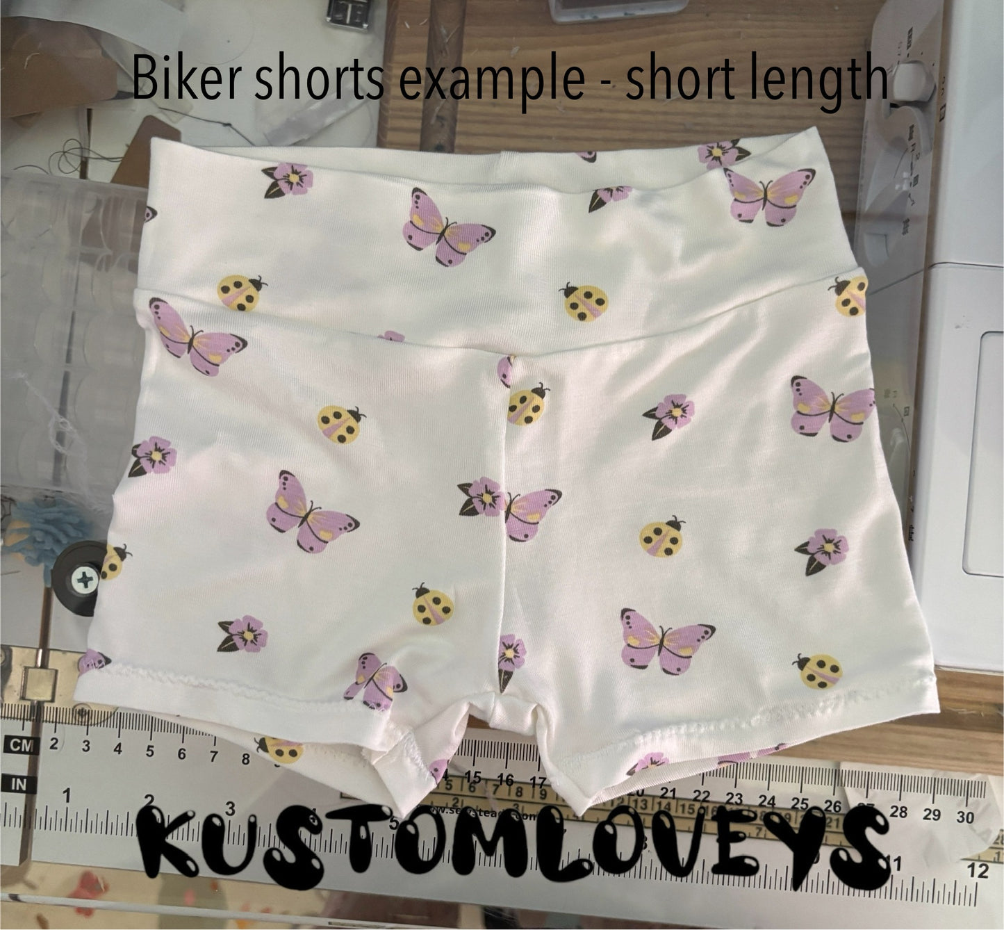 Kyte Baby Biker Shorts: Leopard Prints