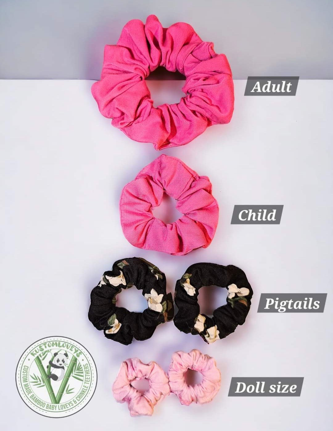 Posh Peanut Barbie scrunchies hot