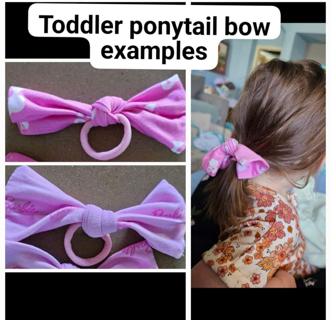 Bows: Bums & Roses classic My Little Pony