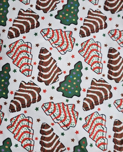Bows: Christmas Tree Cakes