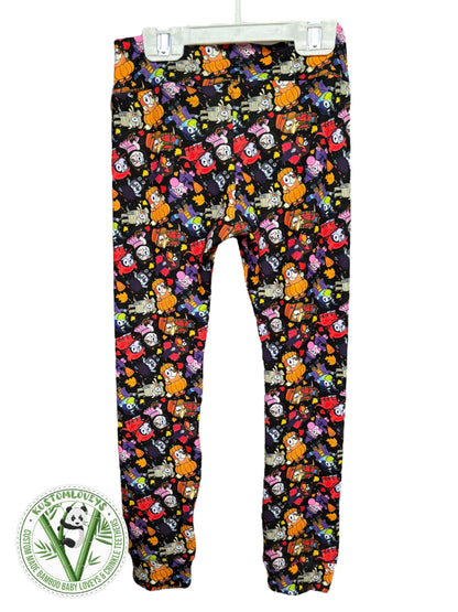RTS Halloween Blue-Dog leggings 5Y