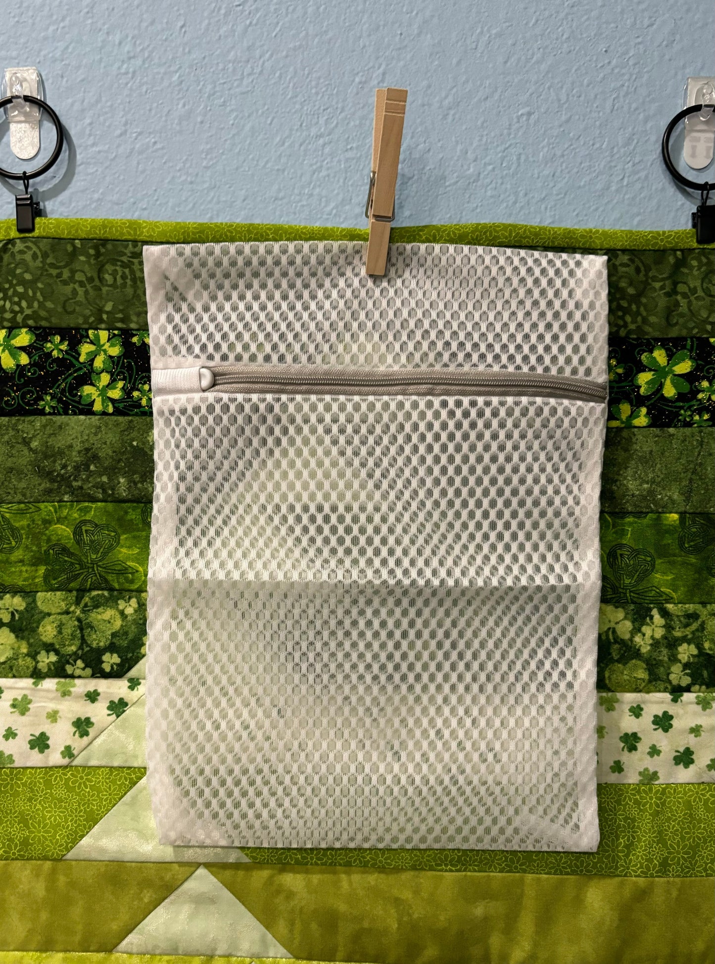 Mesh Flat Laundry Bag: for loveys, crinkle teethers, & more