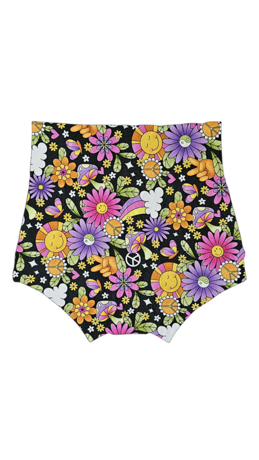 Retro Floral Bummies