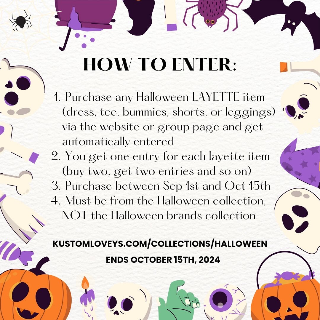 A Halloween Giveaway (INFORMATION)