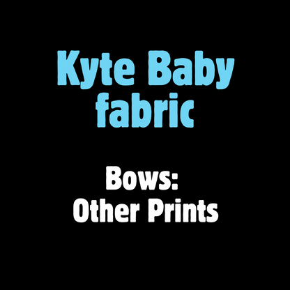 Bows: Kyte Baby Assorted Prints