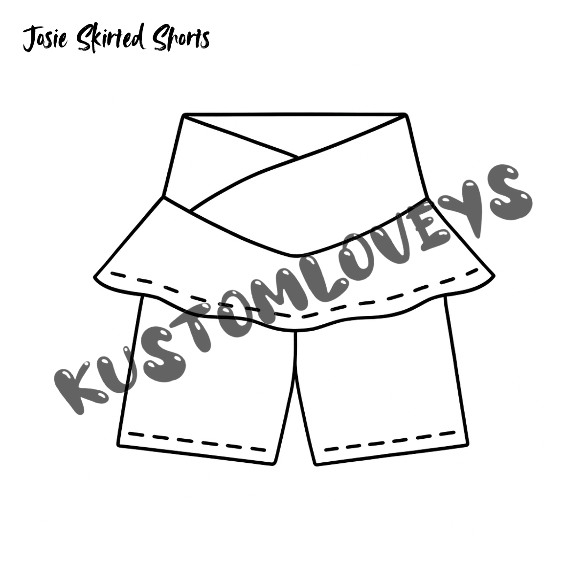 *Custom JOSIE SHORTS/SKIRTS- Read Description