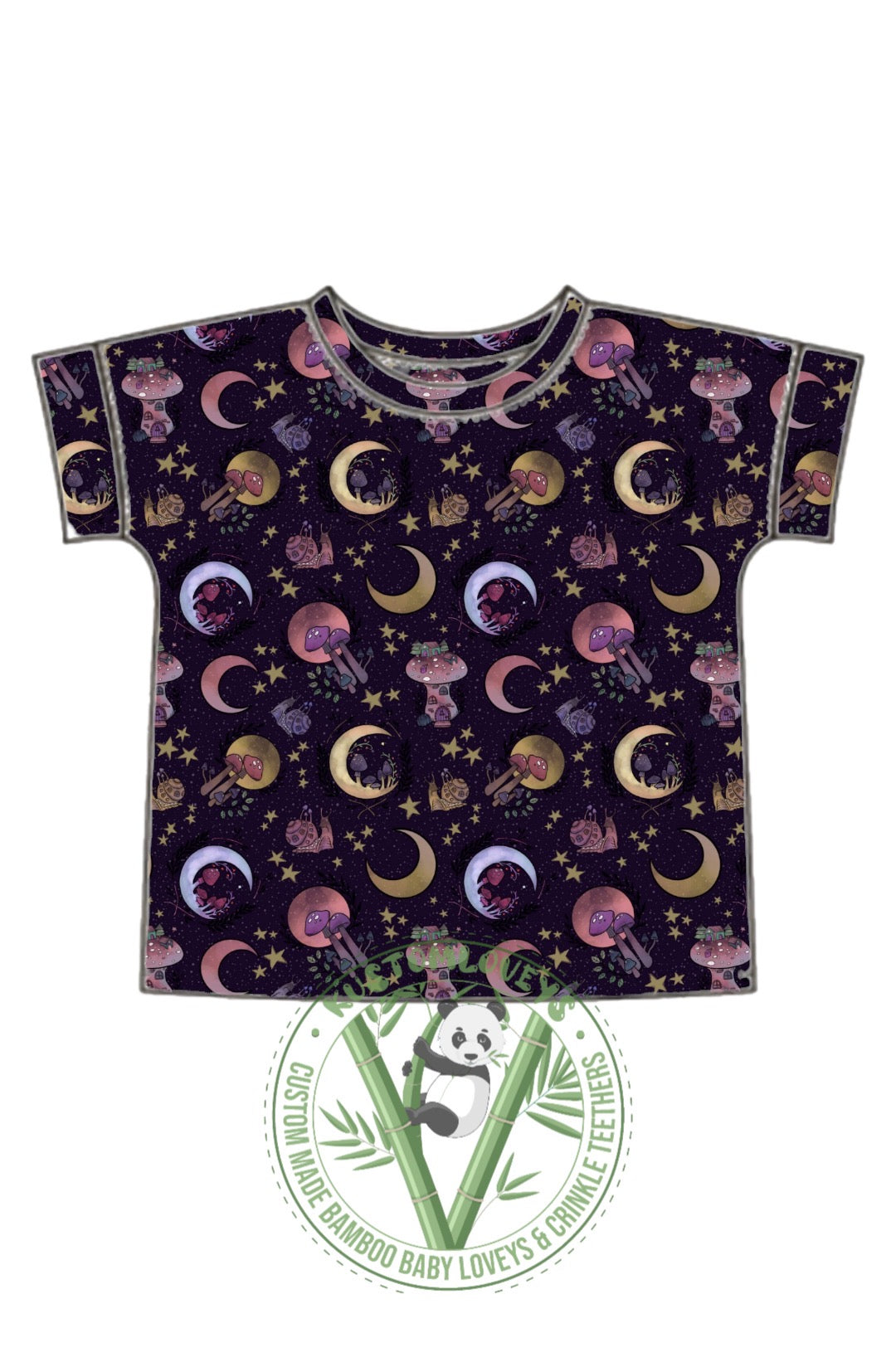 Lunar Shrooms Lounge Tee