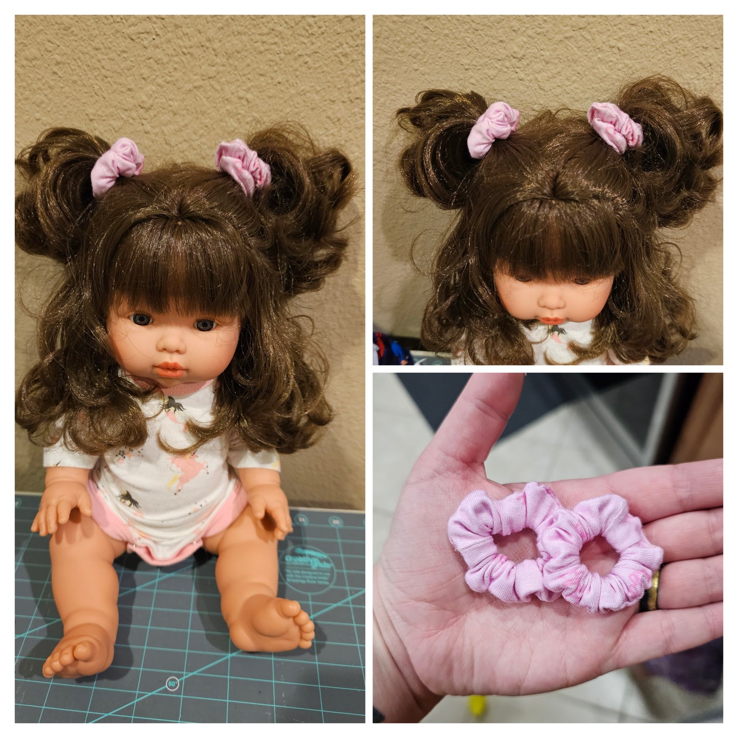 Doll Scrunchies (set of 2) Prints