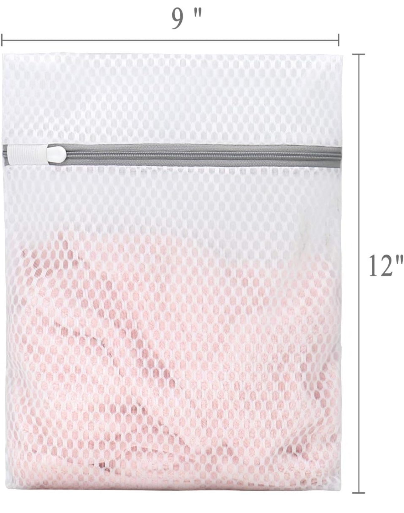 Mesh Flat Laundry Bag: for loveys, crinkle teethers, & more