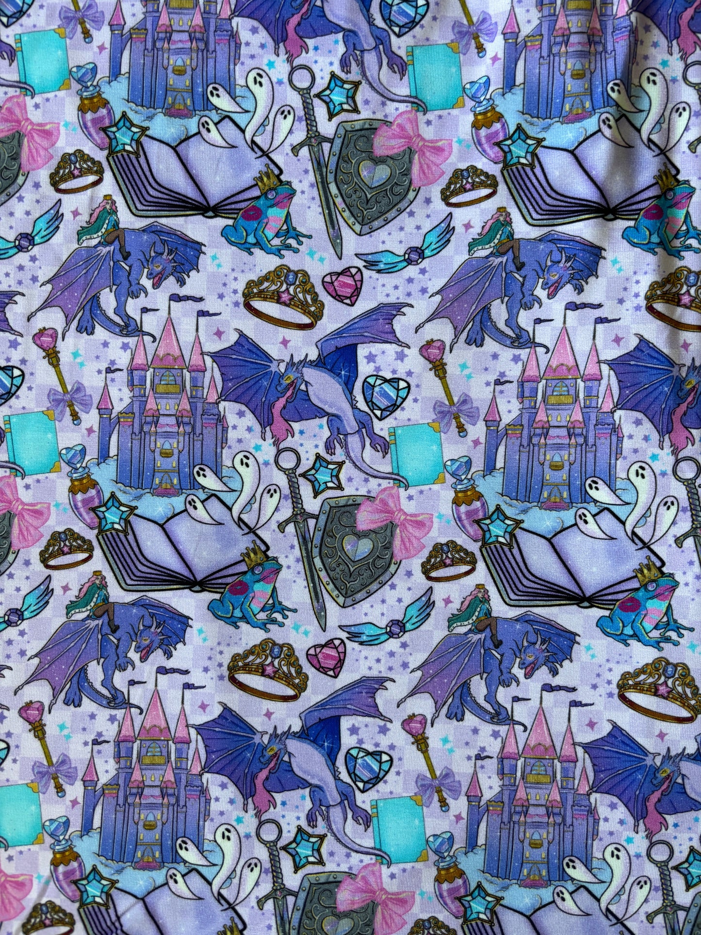 Gamer Fairytale bamboo fabric - clothes (multiple options)