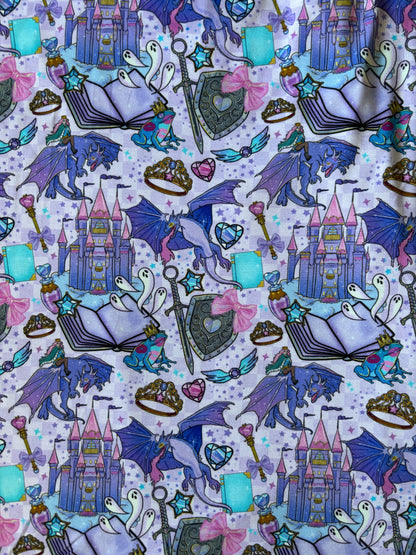 Gamer Fairytale bamboo fabric - clothes (multiple options)