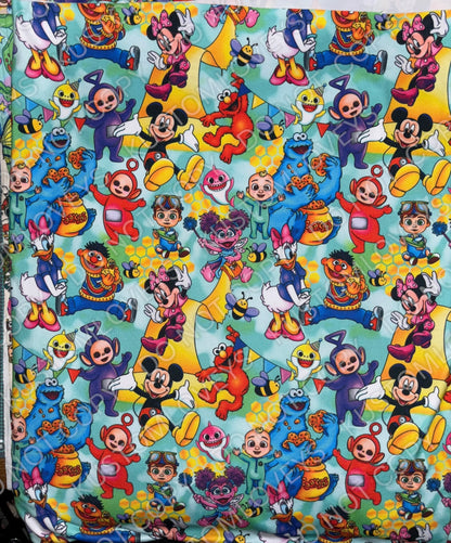 Kids Cartoons knit fabric - clothes (multiple options)