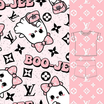 Boo-Jee Lounge Tee with Biker Shorts