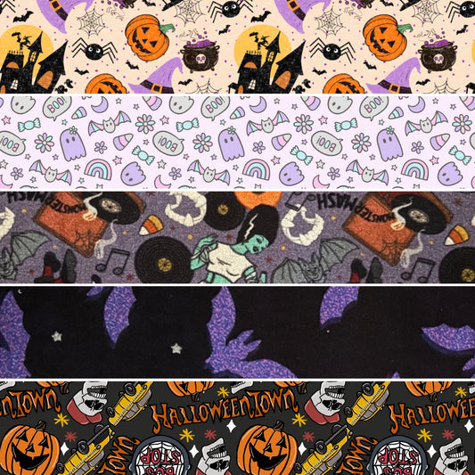 Scrunchies: Halloween Prints I