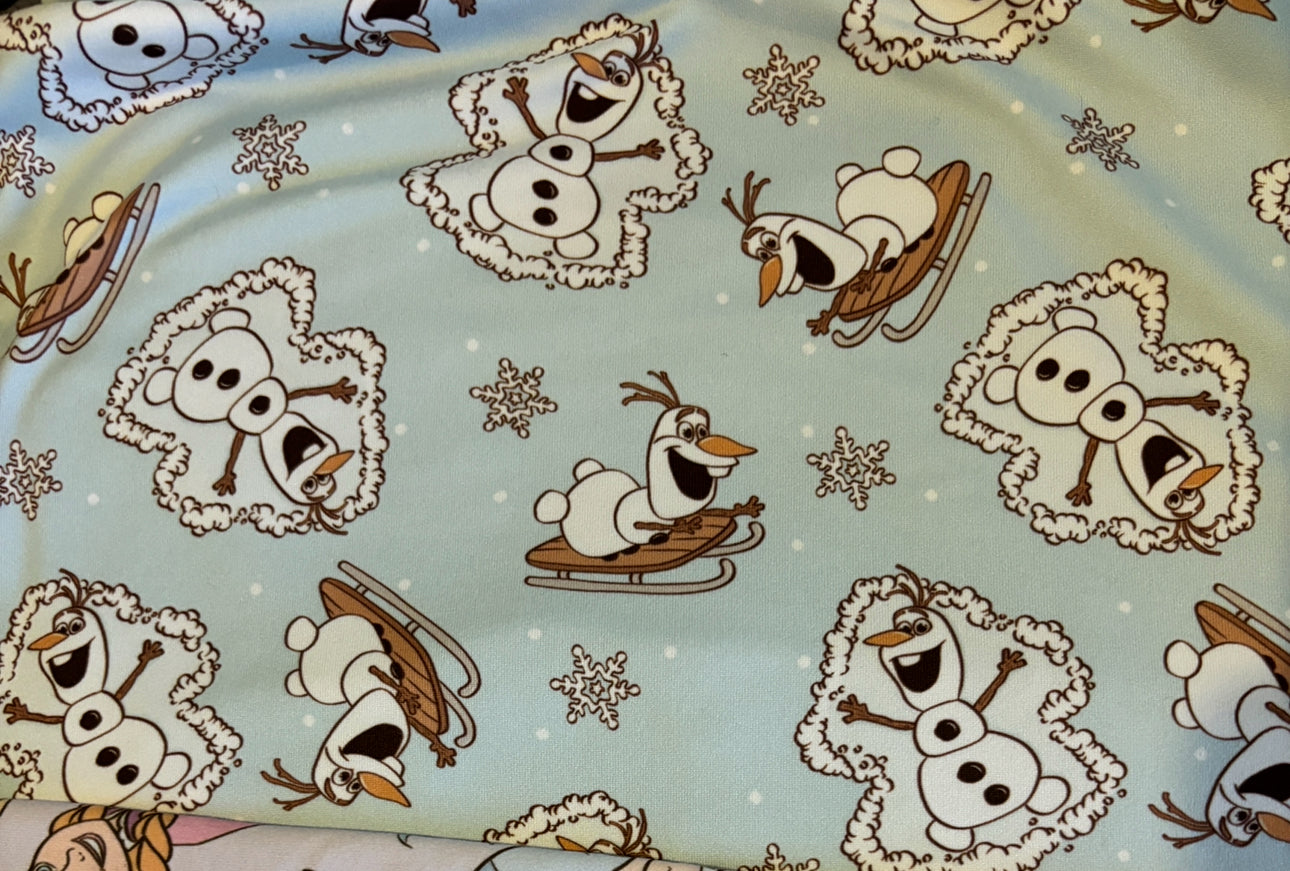 Snowman Biker Shorts