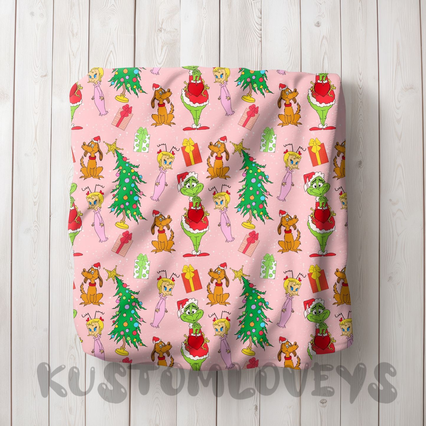 Christmas Grumps Minky Blankets PREORDER