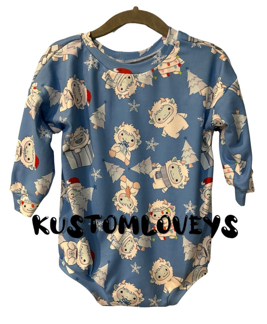 RTS Yeti Cozy Romper 6-12m